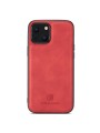 Устойчив на надраскване гръб с еко кожа за Apple iPhone 14 - червен