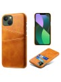 Предпазен гръб за Apple iPhone 14 Plus - оранжев