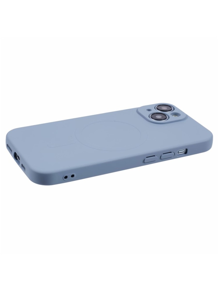 Предпазен гръб съвместим с MagSafe за Apple iPhone 14 Plus - син