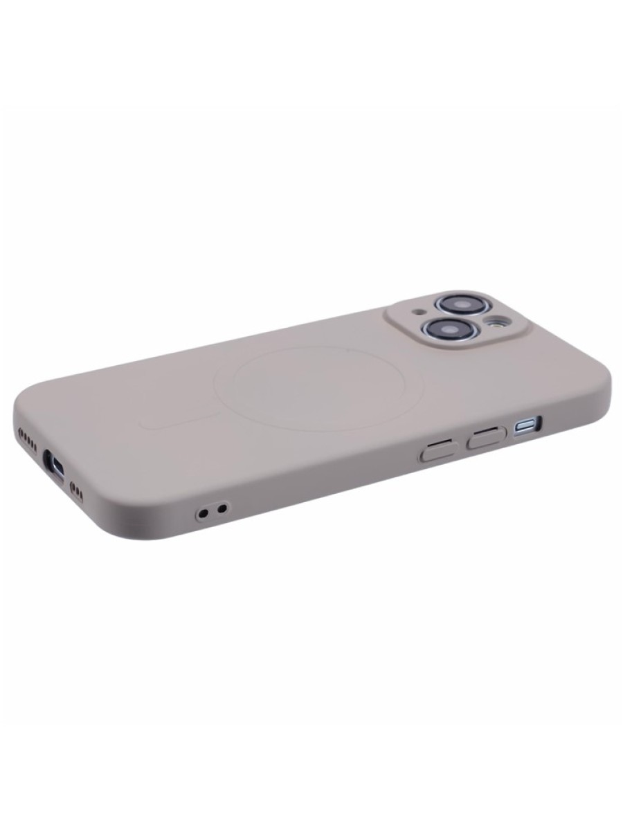 Предпазен гръб съвместим с MagSafe за Apple iPhone 14 Plus - сив
