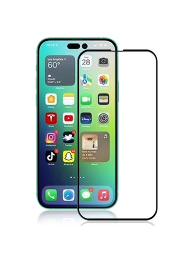 Протектор за екран от закалено стъкло с черна рамка за Apple iPhone 14 Pro Протектор за екран от закалено стъкло с черна рамка за Apple iPhone 14 Pro
