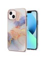 Предпазен удароустойчив гръб с цветни шарки за Apple iPhone 15 - шарен