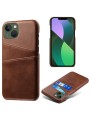 Предпазен гръб за Apple iPhone 15 - кафяв