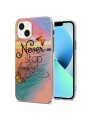 Предпазен удароустойчив гръб с цветни шарки за Apple iPhone 15 Plus - шарен