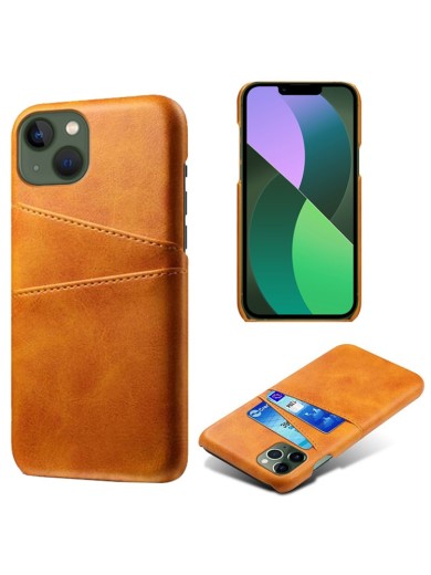 Предпазен гръб за Apple iPhone 15 Plus - оранжев