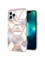 Предпазен удароустойчив гръб с цветни шарки за Apple iPhone 15 Pro - шарен