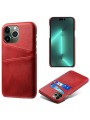 Предпазен гръб за Apple iPhone 15 Pro - червен