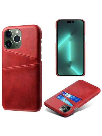 Предпазен гръб за Apple iPhone 15 Pro Max - червен