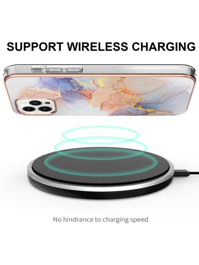 Предпазен удароустойчив гръб с цветни шарки за Apple iPhone 15 Pro Max - шарен