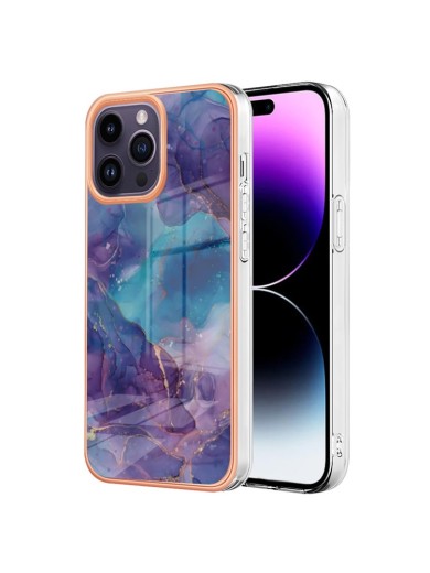 Предпазен удароустойчив гръб за Apple iPhone 15 Pro Max - лилав