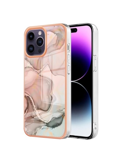 Предпазен удароустойчив гръб за Apple iPhone 15 Pro Max - розов