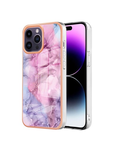 Предпазен удароустойчив гръб за Apple iPhone 15 Pro Max - розов