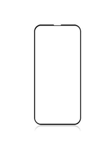 Протектор за екран от закалено стъкло с черна рамка за Apple iPhone 15 Pro Max