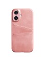 Предпазен гръб за Apple iPhone 16 - розов