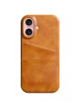 Предпазен гръб за Apple iPhone 16 - оранжев