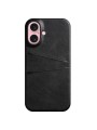 Предпазен гръб за Apple iPhone 16 Plus - черен