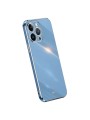 Предпазен удароустойчив гръб с галванизирана рамка за Apple iPhone 16 Pro - син