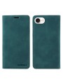 Калъф от еко кожа тип портмоне за Apple iPhone 16e - зелен