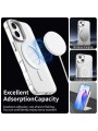 Предпазен гръб съвместим с MagSafe за Apple iPhone 17 - бял
