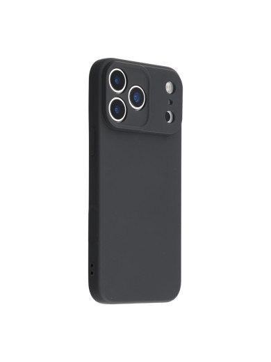 Устойчив на надраскаване предпазен гръб за Apple iPhone 17 Pro - черен