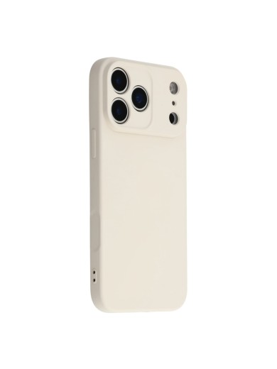 Устойчив на надраскаване предпазен гръб за Apple iPhone 17 Pro Max - бял