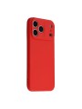 Устойчив на надраскаване предпазен гръб за Apple iPhone 17 Pro Max - червен
