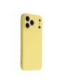Устойчив на надраскаване предпазен гръб за Apple iPhone 17 Pro Max - жълт