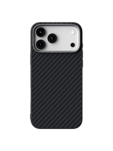 Предпазен гръб съвместим с MagSafe за Apple iPhone 17 Pro Max - черен