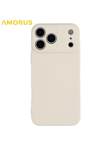 Устойчив на надраскаване предпазен гръб за Apple iPhone 17 Pro Max - бял