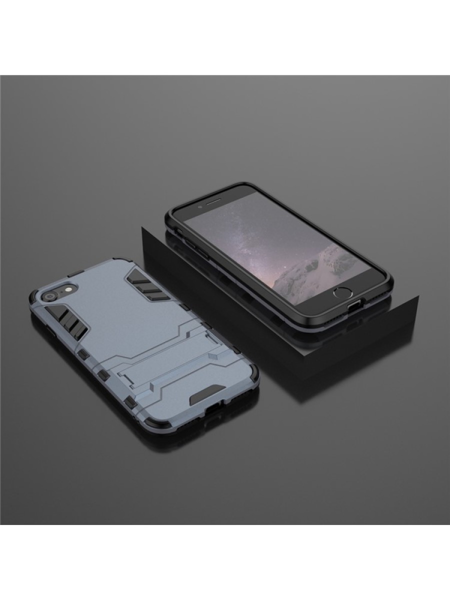 Пластмасов гръб за телефон за Apple iPhone SE (2022) - тъмно син