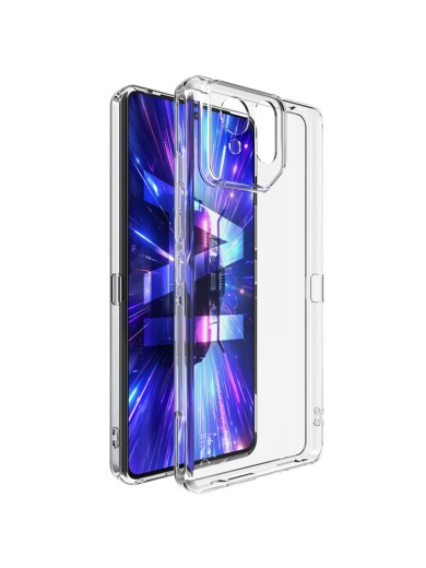 Предпазен гръб защитаващ телефона при падане и удар за Asus ROG Phone 9 FE - прозрачен Предпазен гръб защитаващ телефона при падане и удар за Asus ROG Phone 9 FE - прозрачен