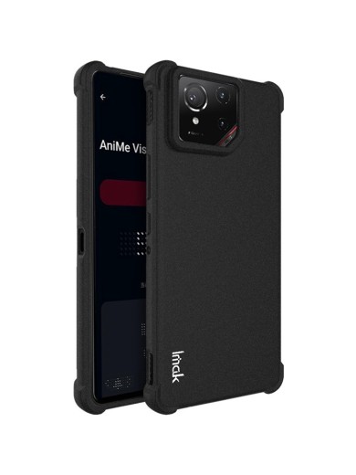 Удароустойчив предпазен гръб за Asus ROG Phone 9 Pro - черен Удароустойчив предпазен гръб за Asus ROG Phone 9 Pro - черен