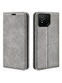 Калъф от еко кожа тип портмоне за Asus ROG Phone 9 Pro - сив