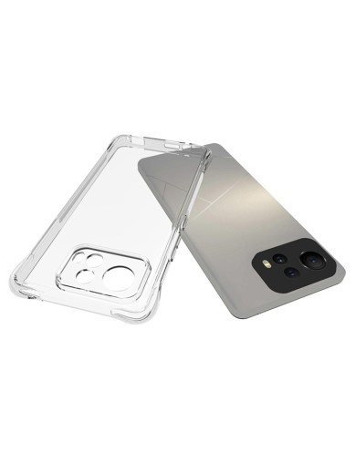 Предпазен противоплъзгащ се гръб за Asus Zenfone 12 Ultra - прозрачен