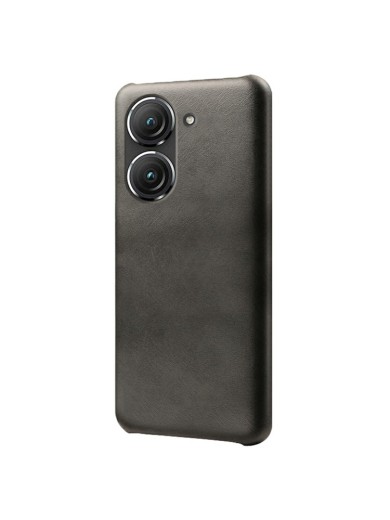 Предпазен гръб от eко кожа за Asus Zenfone 9 - черен Предпазен гръб от eко кожа за Asus Zenfone 9 - черен