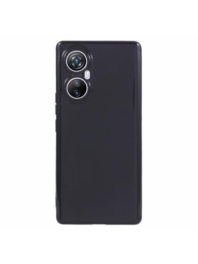 Устойчив на надраскване мек предпазен гръб за Blackview A200 Pro - черен