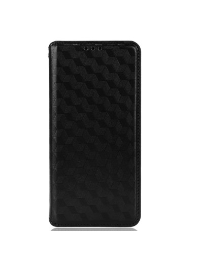 Калъф от еко кожа тип портмоне за Blackview A90 - черен