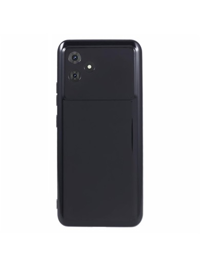 Удароустойчив мек предпазен гръб за Cubot Note 21 - черен Удароустойчив мек предпазен гръб за Cubot Note 21 - черен