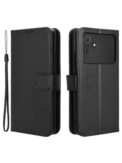 Калъф от еко кожа тип портмоне за Cubot Note 21 - черен Калъф от еко кожа тип портмоне за Cubot Note 21 - черен