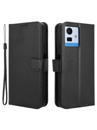 Калъф от еко кожа тип портмоне за Cubot Note 50 - черен Калъф от еко кожа тип портмоне за Cubot Note 50 - черен