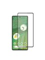 Протектор за екран от закалено стъкло за Google Pixel 7 - черна рамка