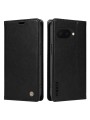 Калъф от еко кожа тип портмоне за Google Pixel 9a - черен