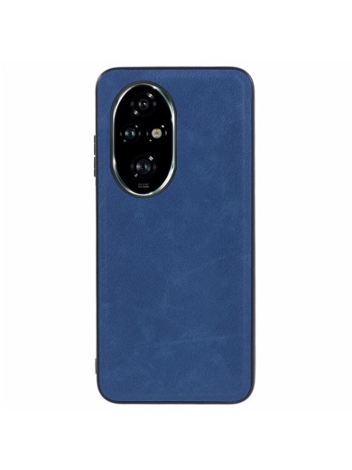 Устойчив на надраскване предпазен гръб от еко кожа за Honor 200 - син Устойчив на надраскване предпазен гръб от еко кожа за Honor 200 - син