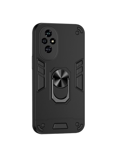 Удароустойчив предпазен гръб за Honor 200 - черен Удароустойчив предпазен гръб за Honor 200 - черен