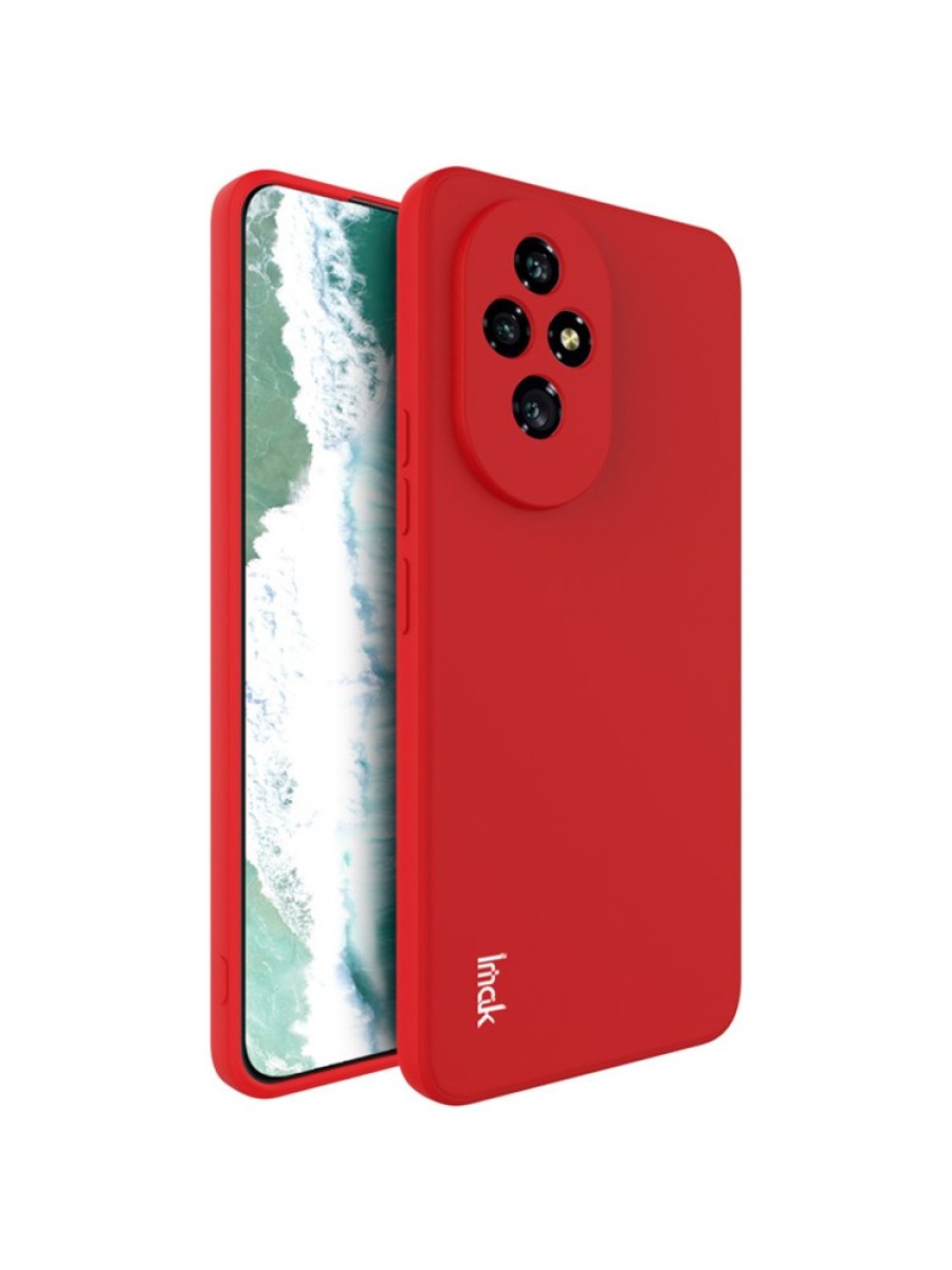 Мек предпазен гръб за Honor 200 - червен