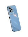 Предпазен удароустойчив гръб с галванизирана рамка за Honor 200 Lite - син
