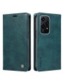 Калъф от еко кожа тип портмоне за Honor 200 Lite - син