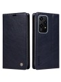 Калъф от еко кожа тип портмоне за Honor 200 Lite - син