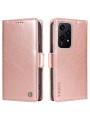 Калъф от еко кожа тип портмоне за Honor 200 Lite - розов