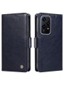 Калъф от еко кожа тип портмоне за Honor 200 Lite - син